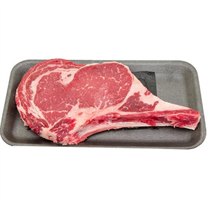 Meal Mart Frozen Beef Rib Steak Bone In, USDA choice