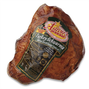 Shor Habor, Smoked Turkey Thigh (Schwarma)