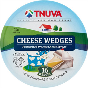Tnuva Cheese Wedges, 8.46 Oz
