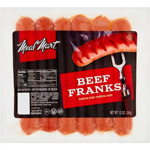 Meal Mart NY Deli Franks, 12 Oz