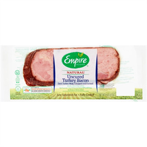 Empire Frozen Turkey Bacon, 8 OZ
