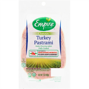 Empire Turkey Pastrami  Sliced, 7oz