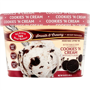 Klein's Smooth & Creamy Cookies'n Cream NonDairy Vegan, 56 Oz