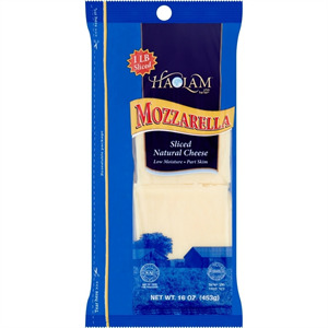 Haolam Sliced Mozzarella Family Pack, 1 lb