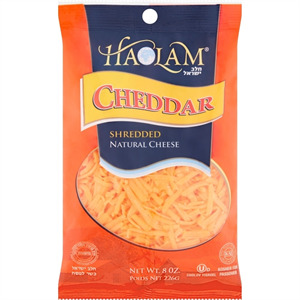 Haolam Cheddar Shredded, 8 Oz