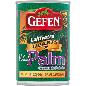 Gefen Whole Hearts of Palm, 14 OZ