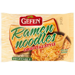 Gefen Vegetable Ramen Noodle Soup, 3 OZ