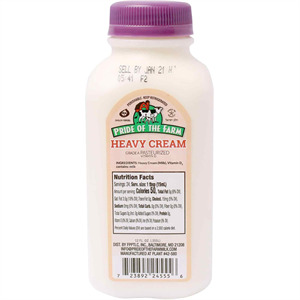 Pride of the Farm,  Heavy Cream, 12oz
