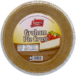 Lieber's Graham Cracker Pie Crust, 6oz