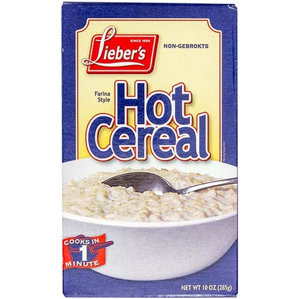 Lieber's Hot Cereal, Gluten Free, 10 OZ