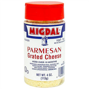 Migdal Parmesan Grated Cheese, 4 Oz