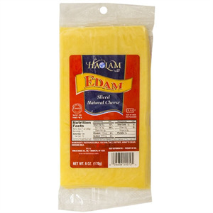 Haolam Edam Sliced, 6 OZ