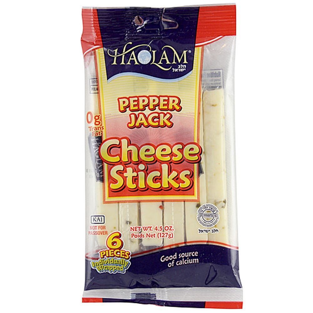 Haolam Pepper Jack Sticks, 6 Ct 4.5 Oz
