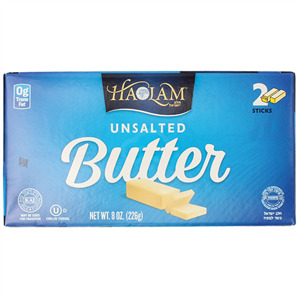 Haolam Unsalted Butter, 8 oz
