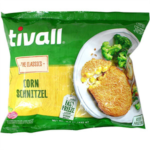 Tivall Corn Schnitzel, Parve