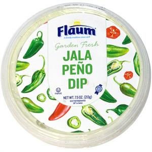 Flaum Garden Fresh Jalapeno Dip, 7.5oz
