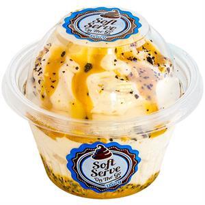 Klein's Soft Serve Razzle Cup, 8 OZ