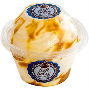 Klein's Soft Serve Caramel Cup, 8 OZ