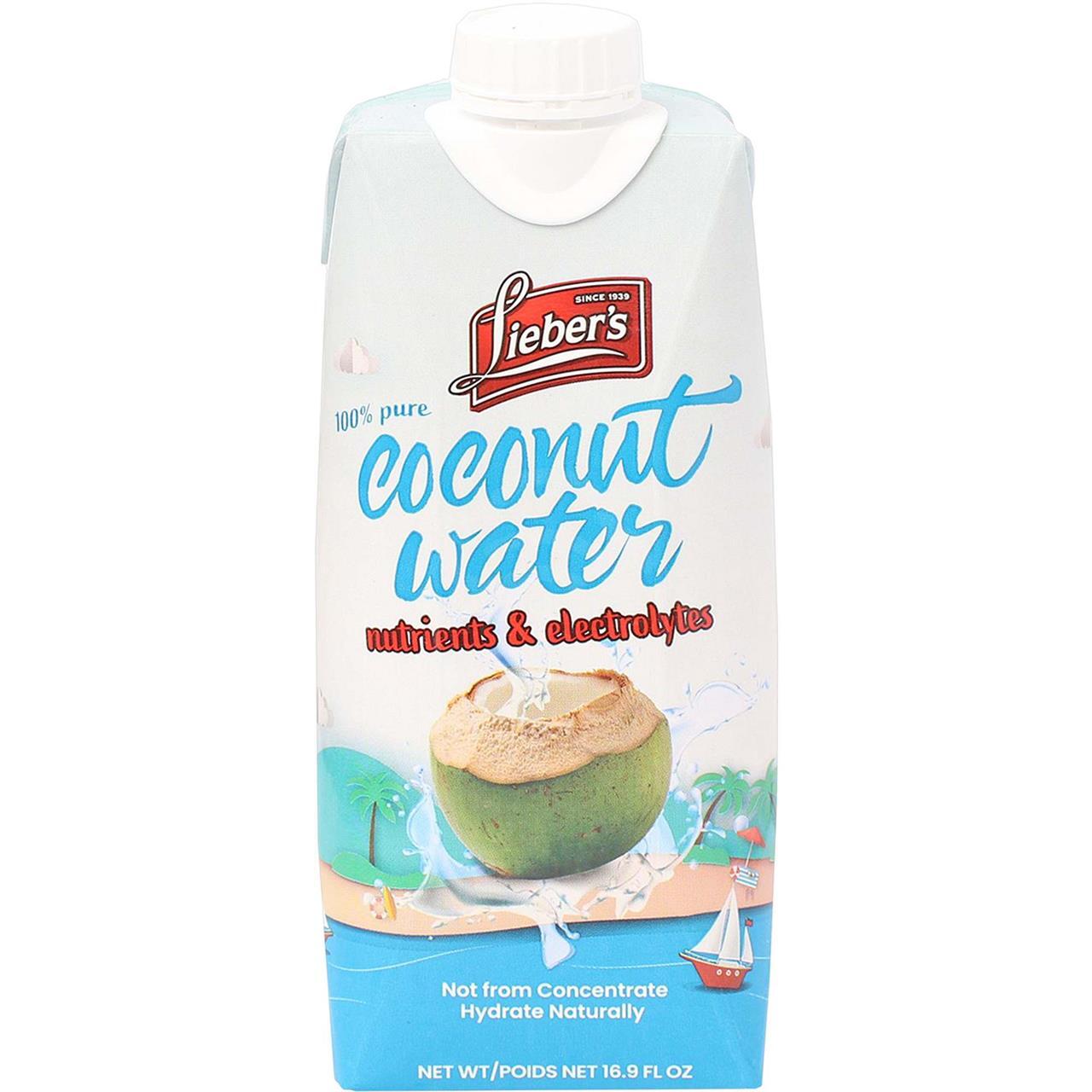 Lieber&rsquo;s Coconut Water, 16.9 oz. | SeattleKosher.com: Online 