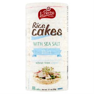 Lieber's Salted Rice Cakes Thin, 3.1 OZ (CONTAINES KITNIYOT/LEGUMES)