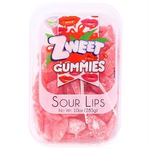Zweet Gummies, Sour Lips, 10oz