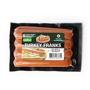 Aaron' s Turkey Franks, 12 Oz