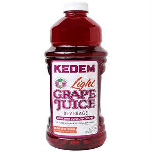Kedem Light Grape Juice Concord, 64 Oz