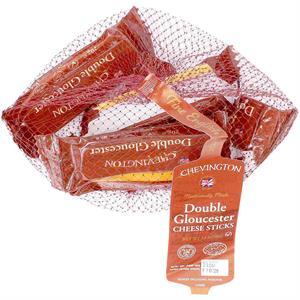 CHEVINGTON DOUBLE GLOUCESTER CHEESE STICKS, 3.5 OZ