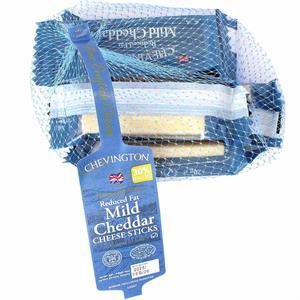 CHEVINGTON REDUCED FAT MILD CHEDDAR CHEESE STICKS, 3.5 OZ