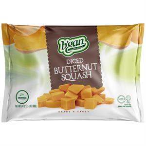 B'GAN BUTTERNUT SQUASH CUBES, 24 OZ